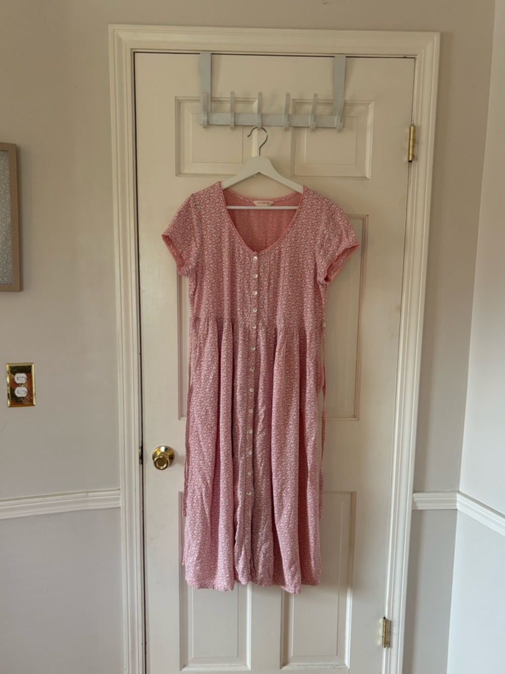 April Cornell Pink Floral Dress